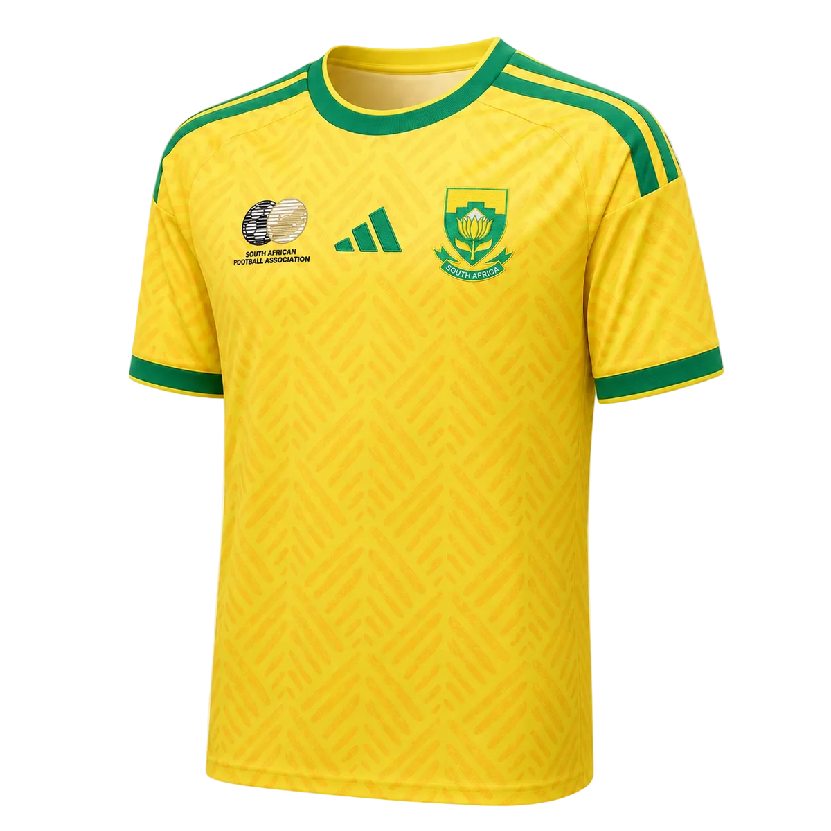 South Africa Yellow Home Supporter Shirt